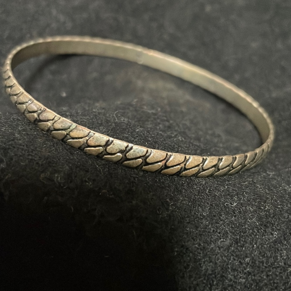 Silver bracelet